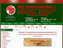 Tablet Screenshot of ctsandalucia.com